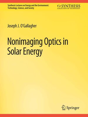 cover image of Nonimaging Optics in Solar Energy